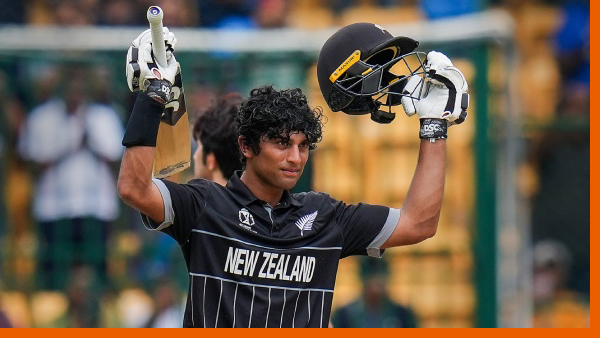 Rachin Ravindra of New Zealand made history in World Cup 2023.