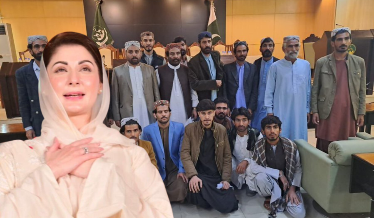 It is a pleasure for Sarfaraz Bengalzai to surrender and join the national mainstream along with his colleagues,maryam Nawaz