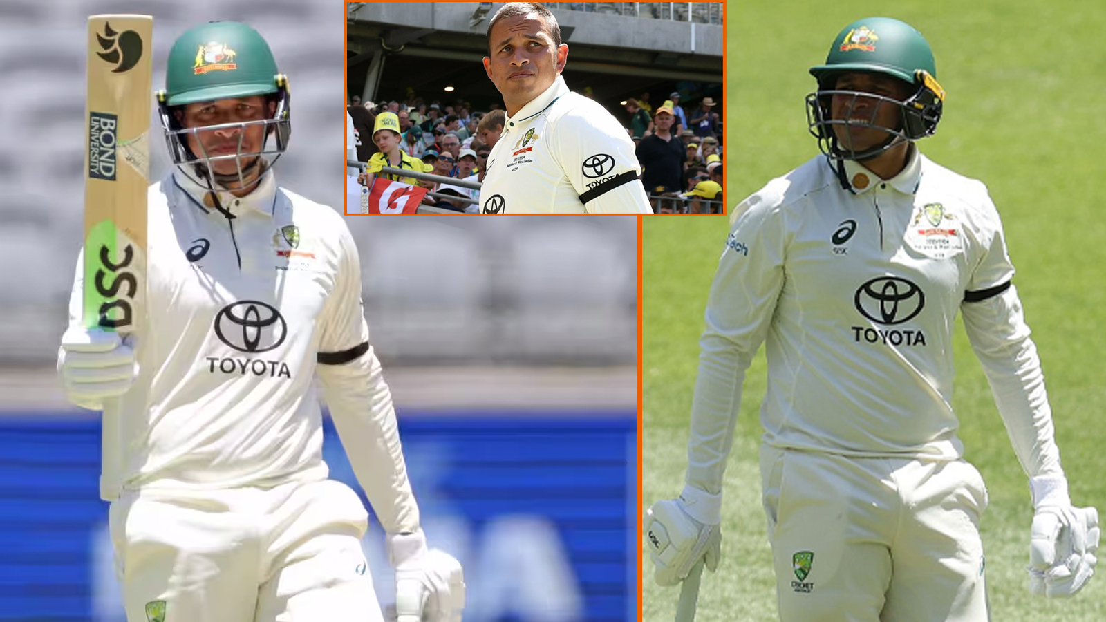 Usman Khawaja charged over support of Gaza by ICC during the first test match against Pakistan.