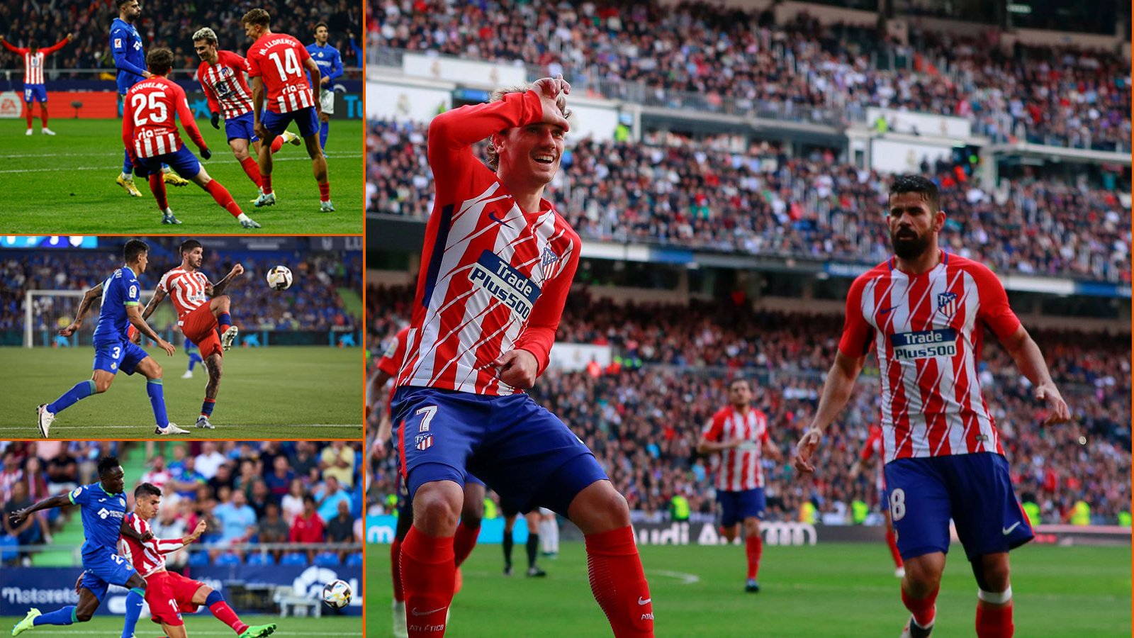 Spanish Laliga, Getafe managed a 3-3 draw against Atletico Madrid.