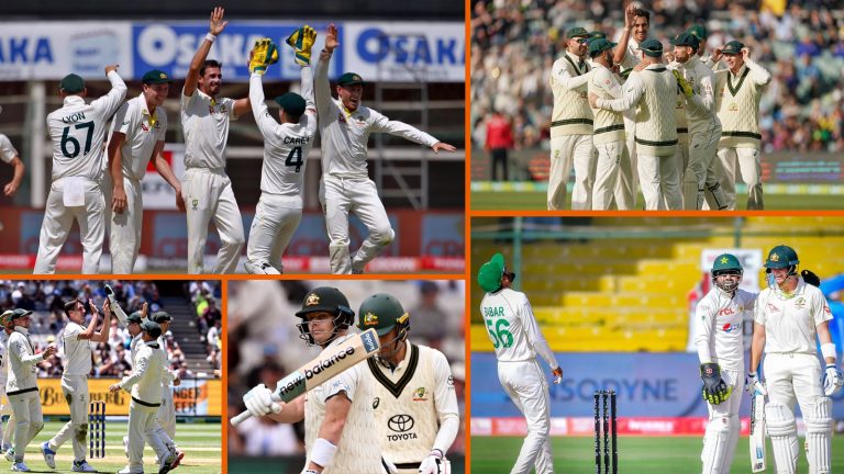 Australia won the second test match leading the series by 2-0.