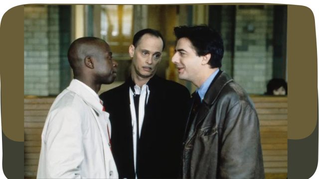 (L-R) André Braugher, John Waters and Chris Noth in ‘Homicide’
Michael Ginsberg / TV Guide / NBC / courtesy Everett Collection