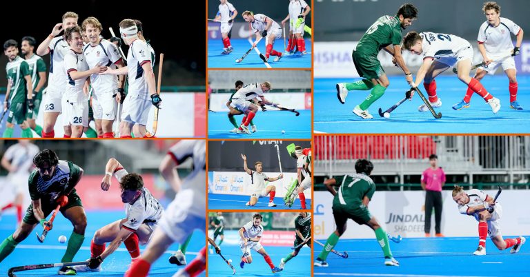 Olympic qualifying round of hockey, Pakistan vs NewZealand