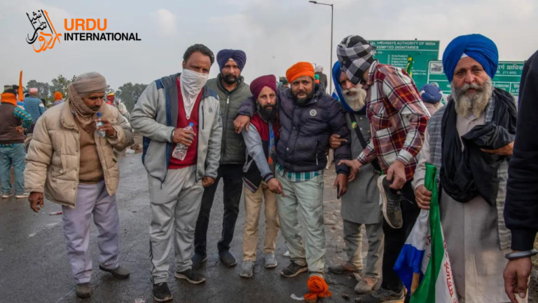 Indian farmers march towards Delhi, welcome with tear gas and rubber bullets