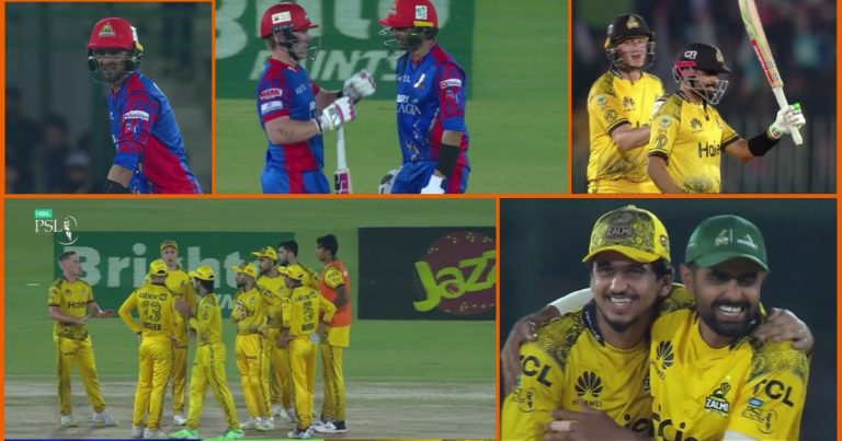 PSL 9: Peshawar Zalmi won the thrilling match