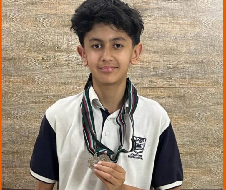 Mustafa Ali Clare, LGS School JT Branch was declared the second best runner-up athlete of the year