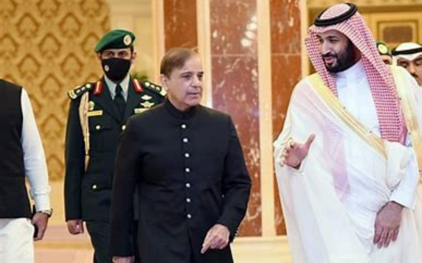 وزیراعظم شہباز شریف اور سعودی ولی عہد محمد بن سلمان کا ٹیلی فونک رابطہ