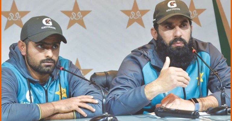 Misbah-ul-Haq advises Babar Azam to set example as captain