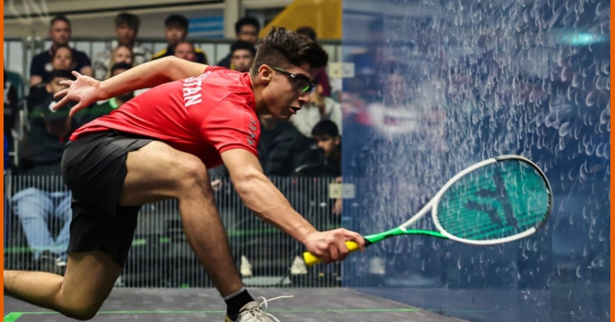 Hamza Khan has qualified for the World Open Squash event