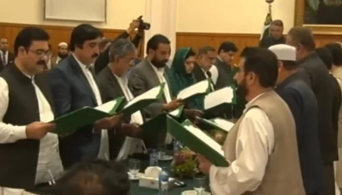 بلوچستان کی 14 رکنی کابینہ
