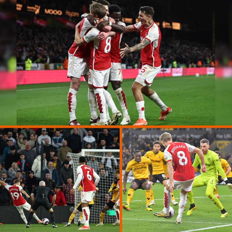 Back to business' Arsenal grind out Wolves win to go top