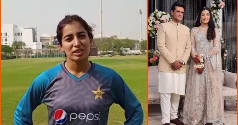 Pakistan team all-rounder Alia Riaz arrived for training two days after her marriage