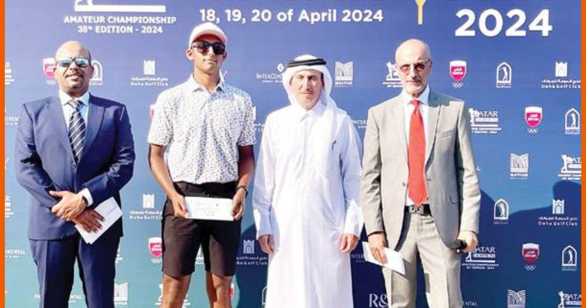 Pakistan’s Omar Khalid claims fourth position in Qatar Open Golf