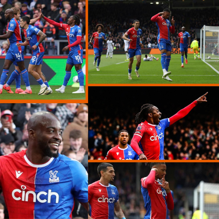 Palace scores 4 goals in opening 31 minutes on way to 5-2 thrashing of West Ham