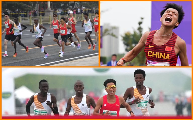 Did Three African Runners Let a Chinese Runner Win a Race in Beijing?