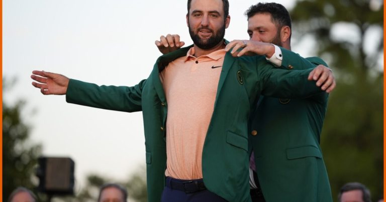 Scotty Scheffler wins the 2024 Masters for his second green jacket