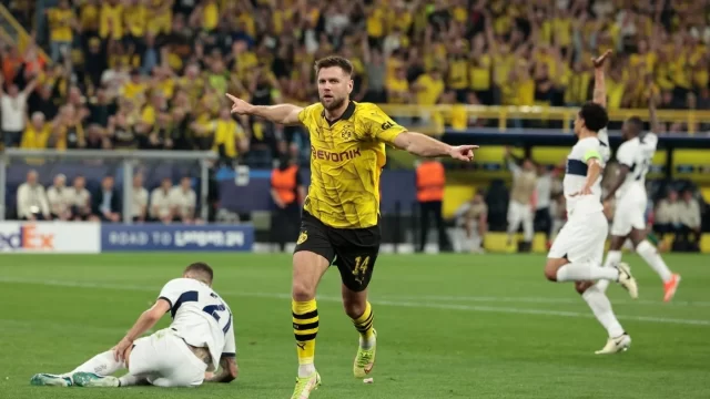 Niclas Fullkrug hands Dortmund first leg advange over PSG