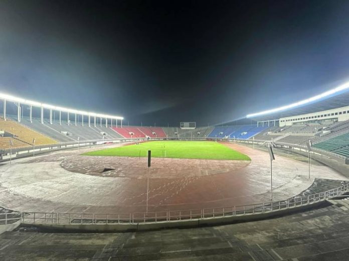 Jinnah stadium's floodlights fail to meet standards, PFF Informs PSB before Saudi Arabia fixture