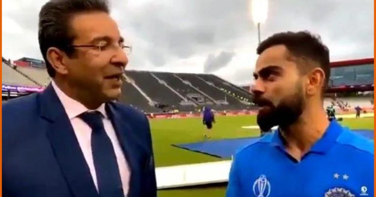 Wasim Akram also spoke openly about Kohli's strike rate