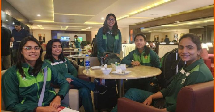 Pakistan women’s squad reaches England for white-ball series