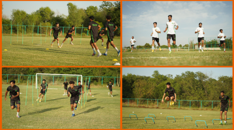 The training camp of the national football team for the home match against Saudi Arabia has started in Islamabad