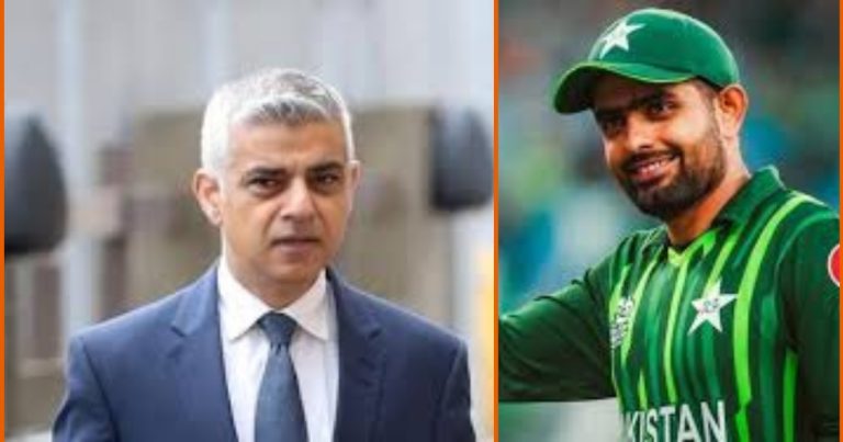 Mayor of London Sadiq Khan also turned out to be a fan of captain Babar Azam