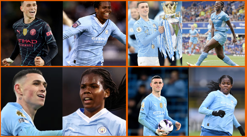 Man City's Phil Foden and Khadija 'Bunny' Shaw win Footballer Writers' Association's Footballer of the year