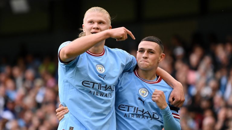 Erling Haaland is the only player to have scored more goals for City than Foden this season