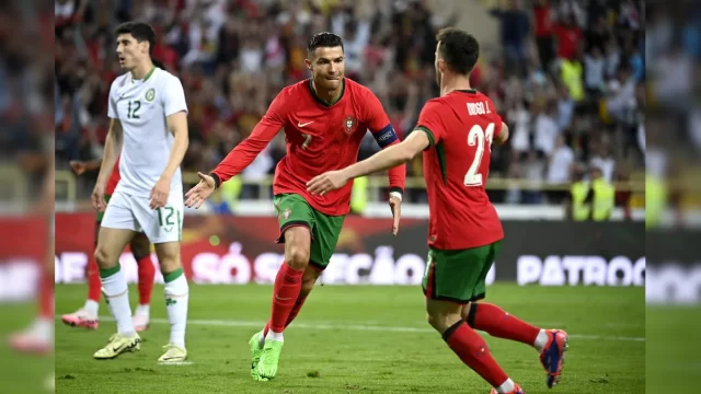 Cristiano Ronaldo Double Helps Portugal Beat Ireland In Final Euros Warm-Up