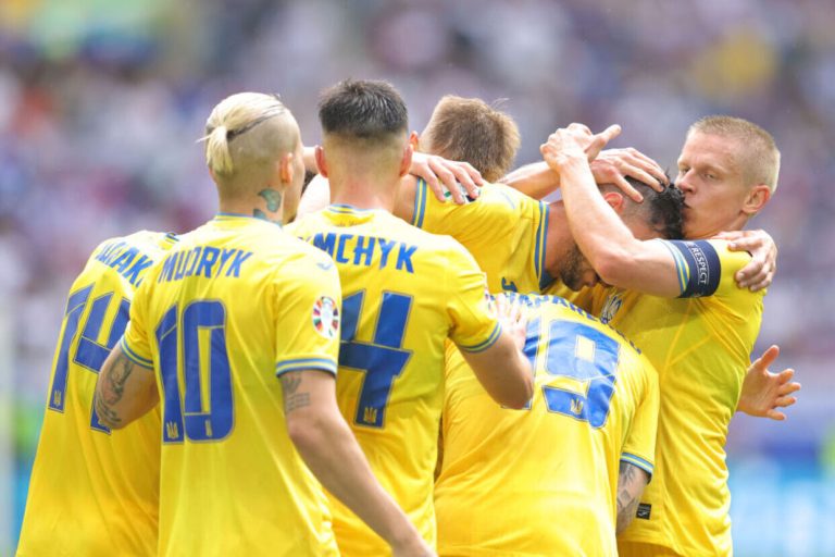 Ukraine come from behind against Slovakia