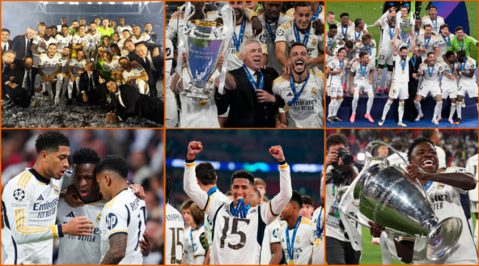 Real Madrid crowned kings of Europe for 15th time after Champions League final win over Dortmund