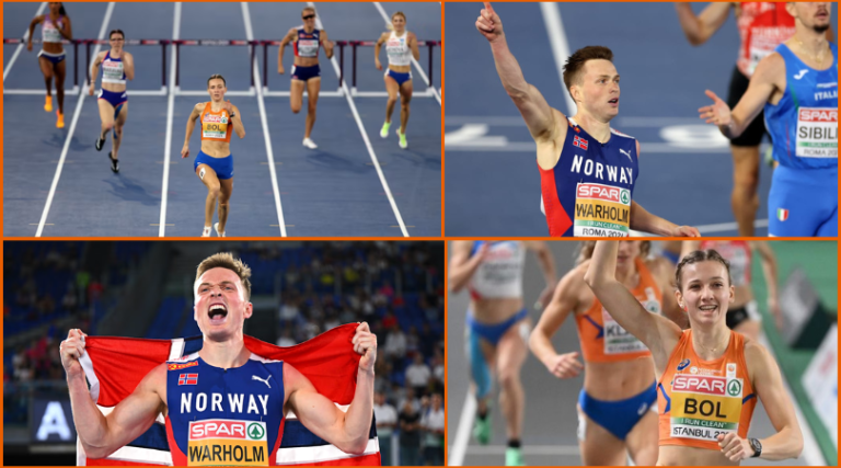 "Warholm Secures Third Title, Bol Sets World-Leading Time in 400m Hurdles"