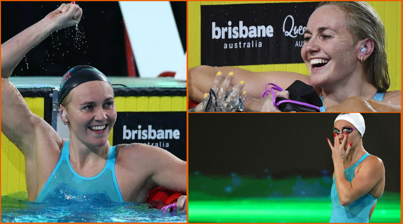 Titmus sets a women's 200-meter freestyle world record at Australia's Olympic swimming trials