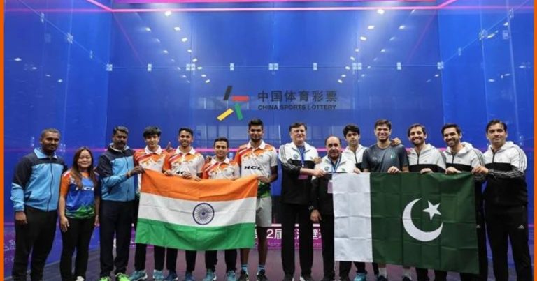 Asian Team Squash Championship: Pakistan qualified for the semi-finals after defeating India