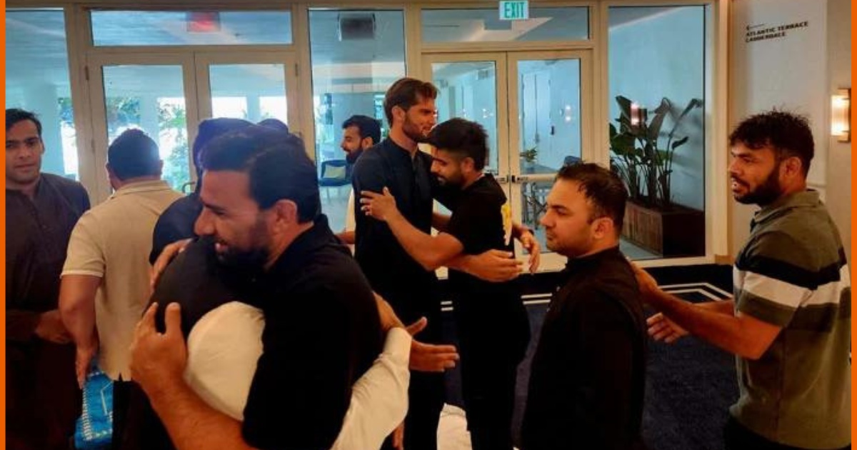 Pakistan cricket team players celebrated Eid in Lauderhill, Florida