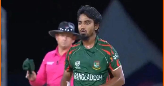 T20 World Cup: Bangladesh bowler reprimanded for violating ICC Code of Conduct