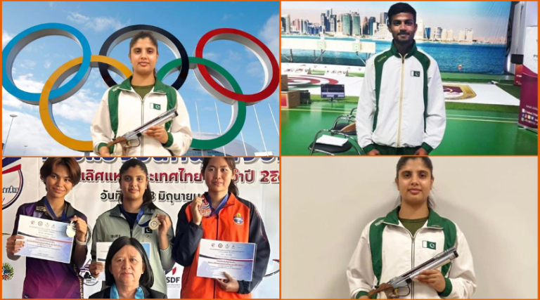 Pakistan shooter Kashmala Talat qualifies for Paris Olympics