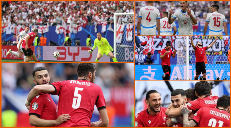 UEFA Euro 2024: Georgia earn first ever EURO point with 1-1 draw against Czechia