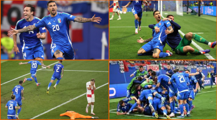 Croatia 1-1 Italy: Super-sub Mattia Zaccagni scores late equaliser to book Azzurri's place in the last-16