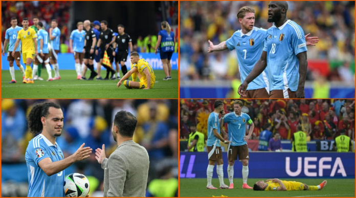 Ukraine 0-0 Belgium: Red Devils edge through to Knockout Stages after cagey draw