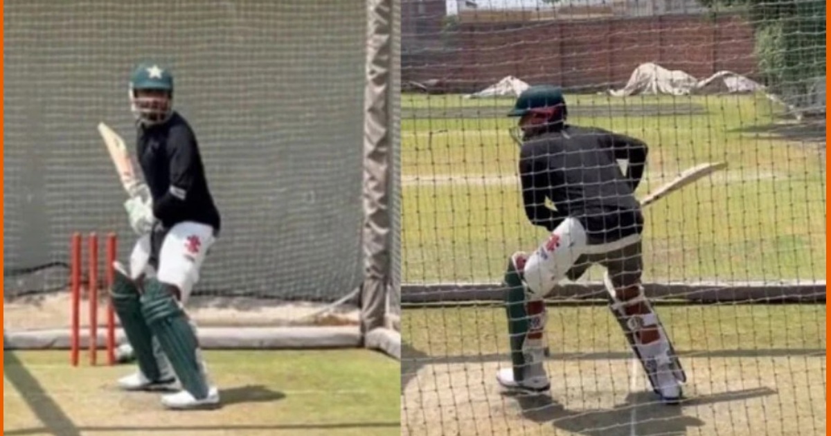 Babar Azam resumed training after returning from T20 World Cup