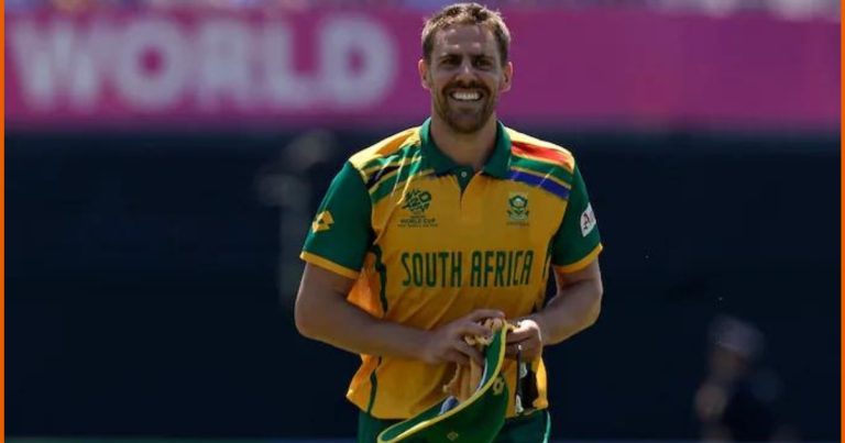 South Africa's Enrique Nortje holds a unique T20 World Cup record