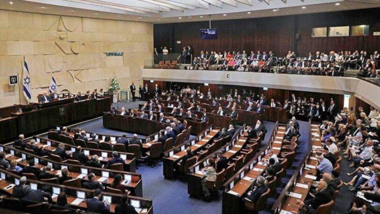 the-israeli-parliament-passed-a-resolution-against-palestine