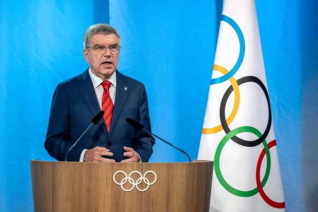 President Thomas Bach welcomed the athletes to their new home for the Paris 2024 Olympics.