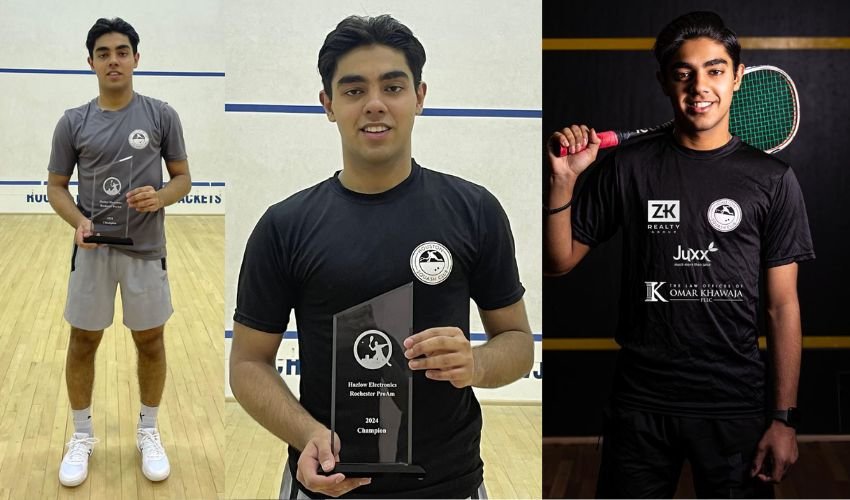 Ashab Irfan won the Kenso Open Squash Championship