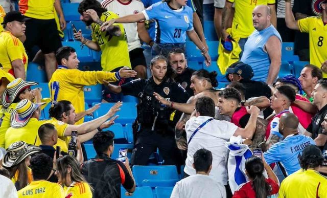 Darwin Núñez, Teammates Clash With Fans After Uruguay's Copa America Loss To Colombia