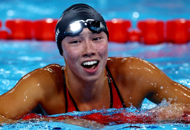 Huske beats Walsh to 100m butterfly gold in US one-two 
