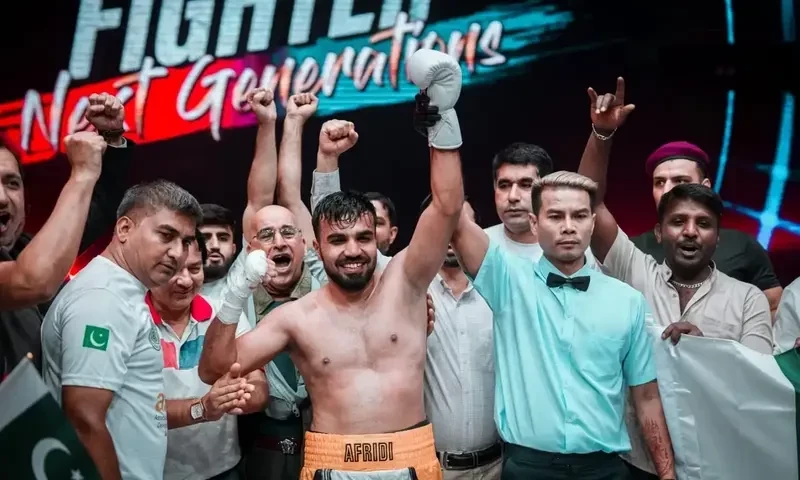 Pakistani boxer Shahir Afridi defeats Indian opponent to become Asian champion