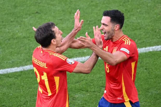 Merino 119th-minute goal vs. Germany sends Spain to Euro semis