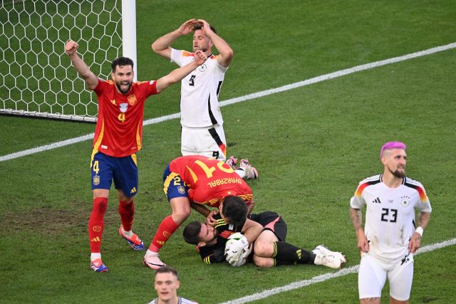 Merino extra-time goal sends Spain past Germany to Euro semis